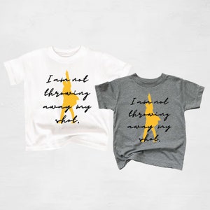 Alexander Hamilton I am Not Throwing Away My Shot youth t-shirt / Hamilton toddler t-shirt / Hamilton the musical kids shirt