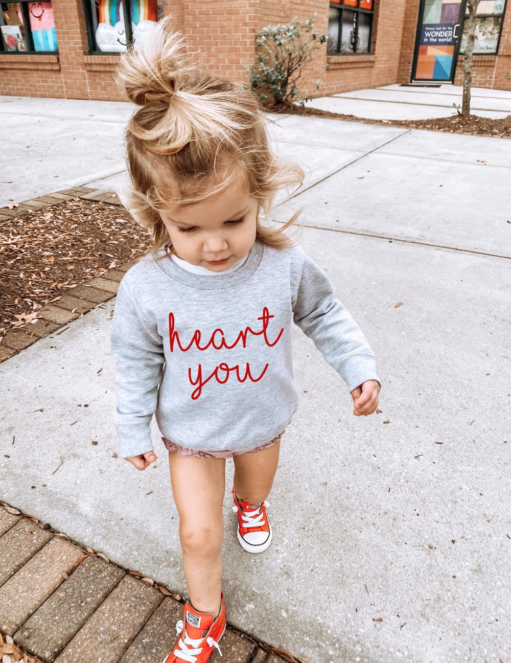 Heart You Youth Sweatshirt / Toddler Love Sweatshirt / Heart Sweatshirt / Youth Valentine’S Day Sweatshirt /Sweatshirt Amitytees
