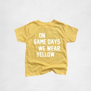 Custom Youth Game Day shirt  / toddler team gear shirt / kid’s football shirt / game day / team gear / fan gear