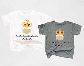 Hamilton King George III Shirt: Baby, Toddler, Youth Sizes