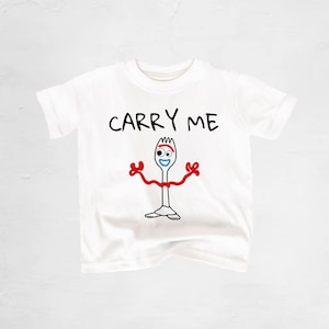 フォーキー「キャリーミー」ユースTシャツ / フォーキーキッズ＆幼児用シャツ / ベビーキャラクターシャツ