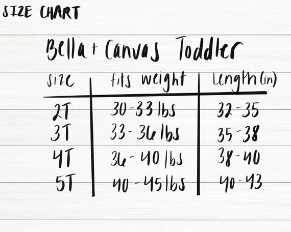 Duke Size Chart