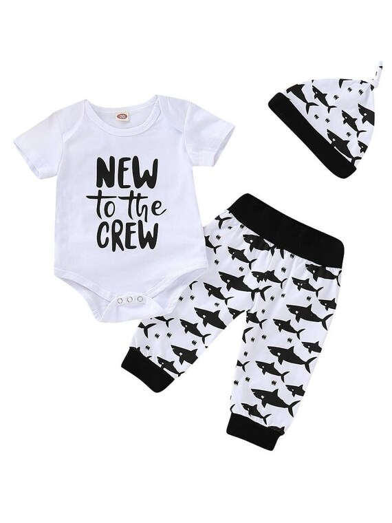 baby boy shark clothes