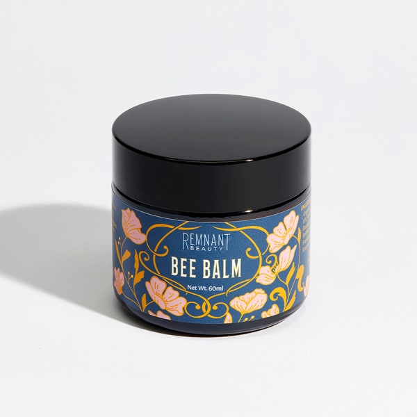 Bee Balm with honey, pollen,  propolis and chamomile, humectant moisturiser for dry and sensitive skin