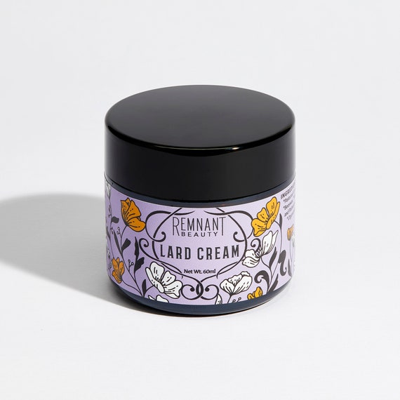Luxury Night Cream / Lard cream/ duck fat / tallow balm / animal fat skincare
