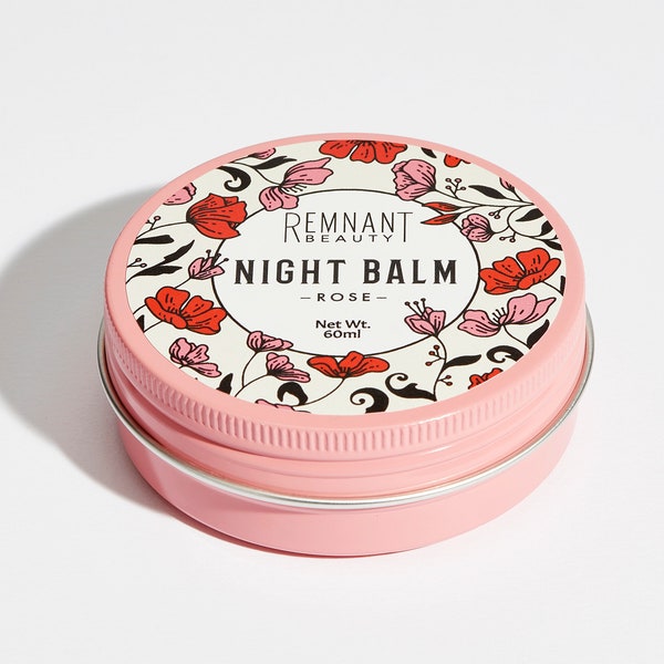 Rose Balm / Lard moisturiser / Tallow Balm  / night cream / helichrysum / Rose Night Cream