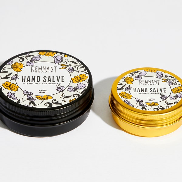 18th Century Hand Salve with Lanolin and Calendula, hand cream, natural organic skincare
