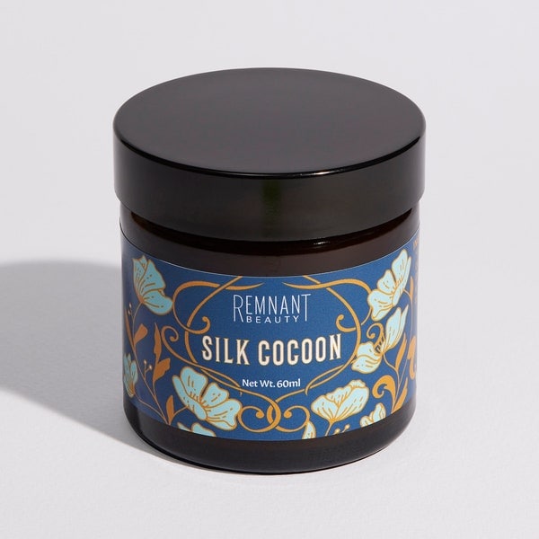 Soin de nuit Silk Cocoon avec Ghee SANS PARFUM OU AVEC Tanaisie bleue, hydratant à l'huile d'émeu, crème à la graisse animale, traitement contre l'eczéma