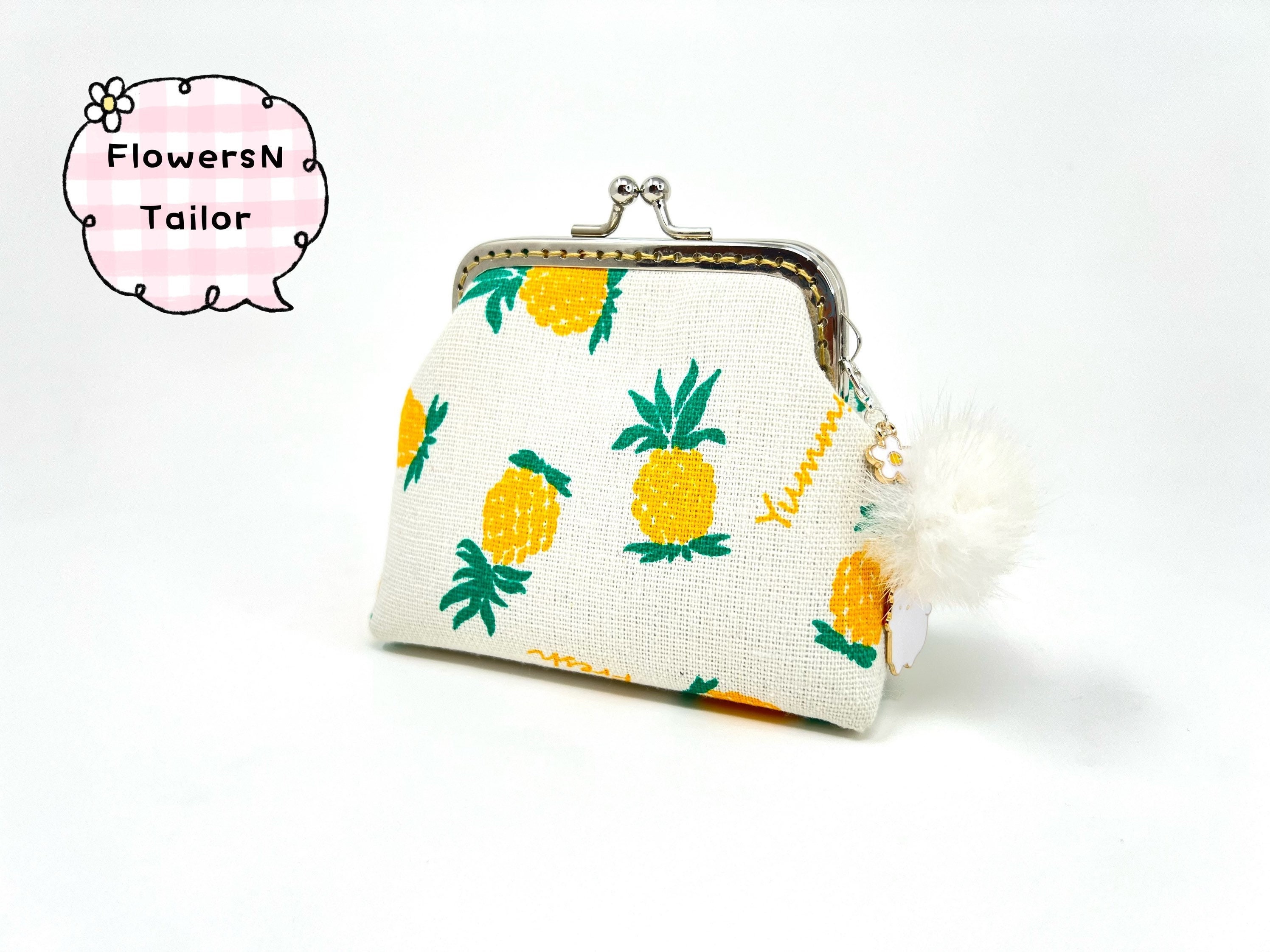 Pineapple coin purse hotsell