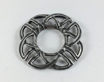 Pewter Celtic Knot Stand for Spheres, Balls, and Eggs