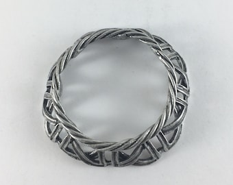 Pewter Celtic Knot Stand for 80-150mm Balls, Spheres, Eggs