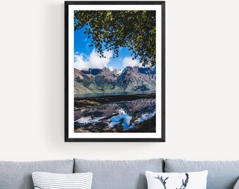 Reflexión montañosa