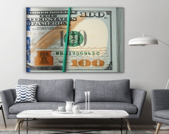 Money Wall Art Etsy