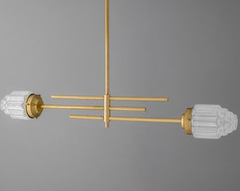 Chandelier Light-In-Line Chandelier-Light Fixture-Ceiling Light - Model No. 2506