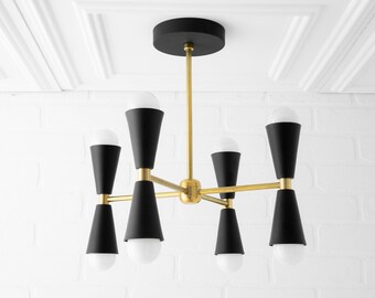 mid century modern chandeliers for sale