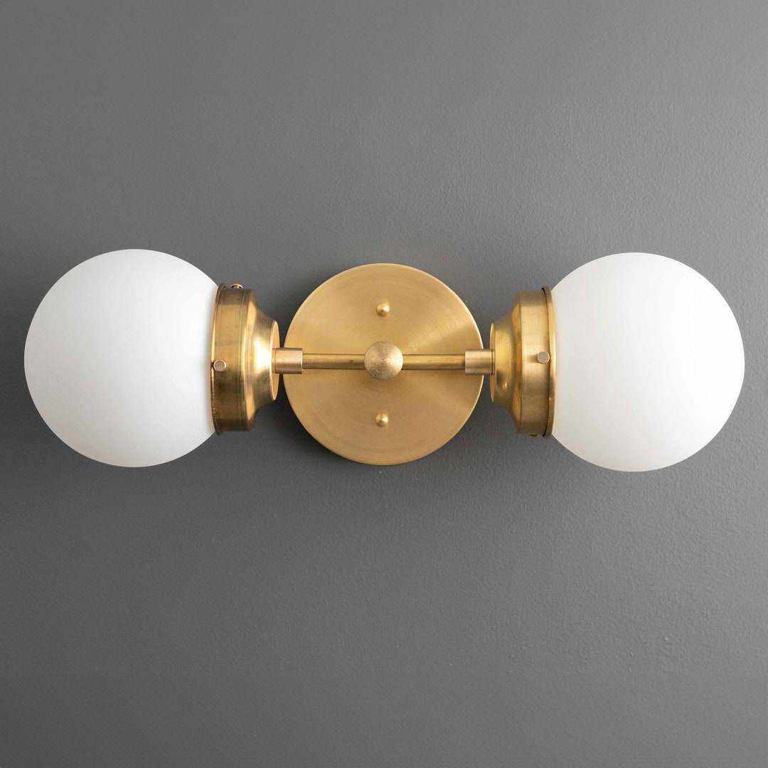 Art Deco Wall Sconce - Modern Vanity - Bathroom Vanity - Geometric ...