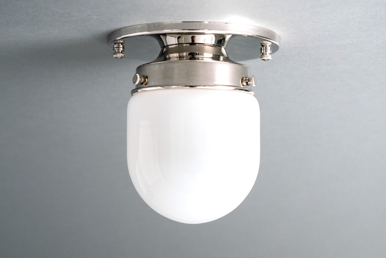 Small Ceiling Light - Bullet Globe Light - Flush Mount - Light Fixture - Lighting - Model No. 9535 bild 6
