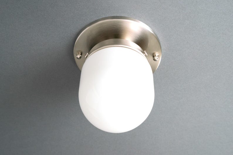 Small Ceiling Light - Bullet Globe Light - Flush Mount - Light Fixture - Lighting - Model No. 9535 bild 4