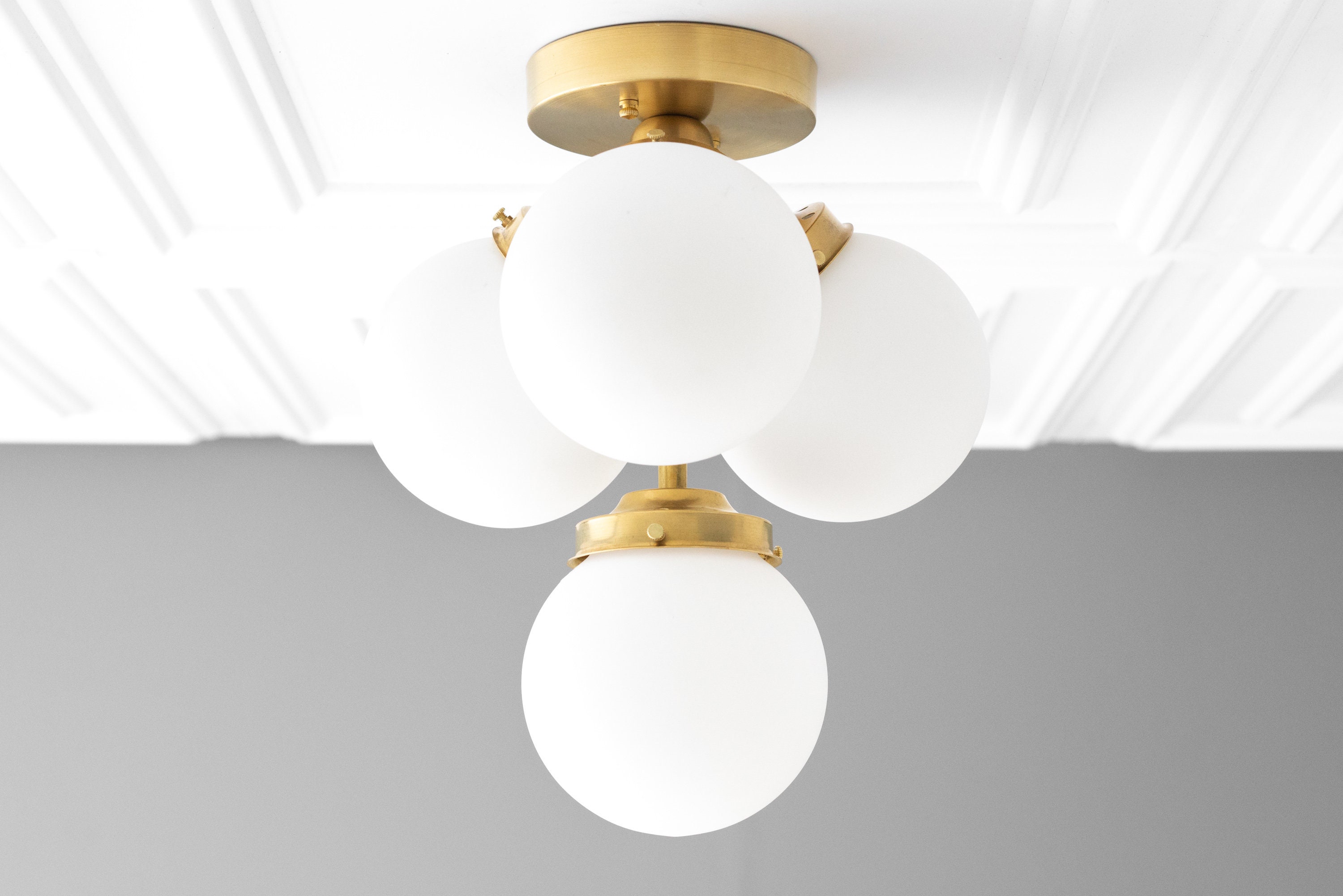 Frosted Globe Flush Mount Flush Mount Light Ceiling Light Ceiling