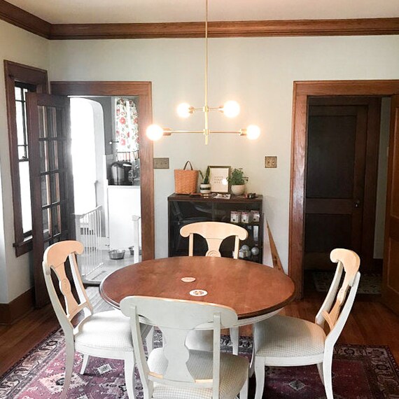 Globe Chandelier Mobile Light Contemporary Lights Dining Room