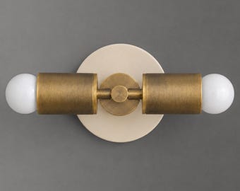 Vanity Light Light-Vanity Light-Bathroom Light-Brass Vanity - Model No. 2621