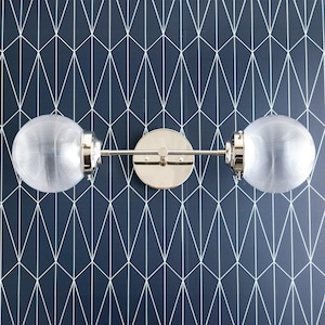 Vanity Light - Art Deco Vanity - Art Deco Sconce - Bathroom vanity - Art Deco Lighting - Modern Lighting - Unique Lighting - Model No. 2611