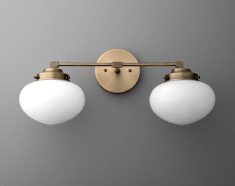 Vanity Light - Vanity Light - Brass Vanity - Bathroom Light - Model No. 1167