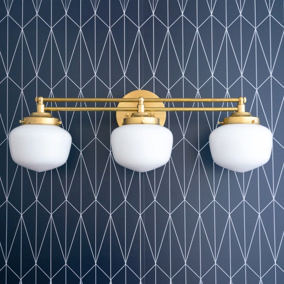 Art Deco Vanity Bathroom Lighting Bathroom Wall Light Art Deco