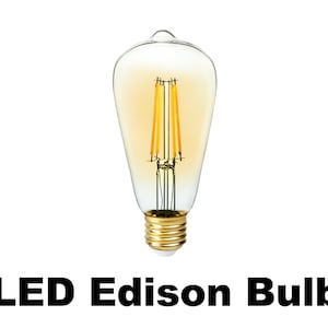 7 Watt 600 Lumens LED Edison Bulb 2200 -