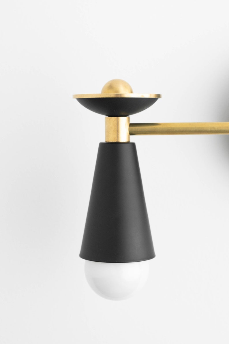 Light Fixture Modern Vanity Art Deco Sconce Mirror Light Etsy