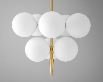 Chandelier Light-Cluster Light-Light Fixture-Dining Chandelier - Model No. 5491