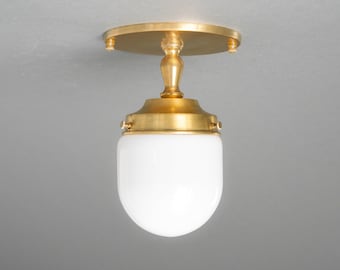 Modern Ceiling Light - Semi Flush Mount - Utility Light - Light Fixture - Lighting - Model No. 2150