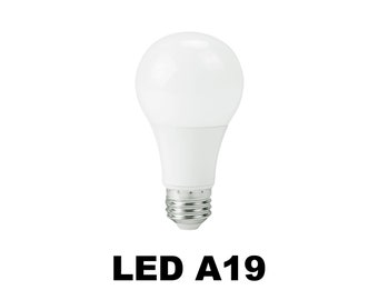 9 Watt -  810 Lumens - A19 Light Bulb - Natural Light 3000 Kelvin