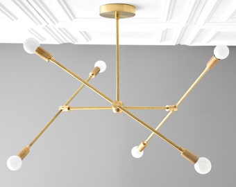 Mobile Light Chandelier - Ceiling Fixtures - Minimalist - Mobile Chandelier - Dining Table Light - Modern Chandelier - Model No. 5470