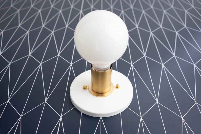 Picture of Minimalist Sconce Small Sconce Wall Lights Flush Mount - Etsy