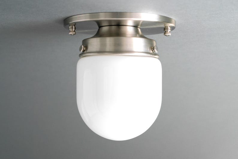 Small Ceiling Light - Bullet Globe Light - Flush Mount - Light Fixture - Lighting - Model No. 9535 bild 3