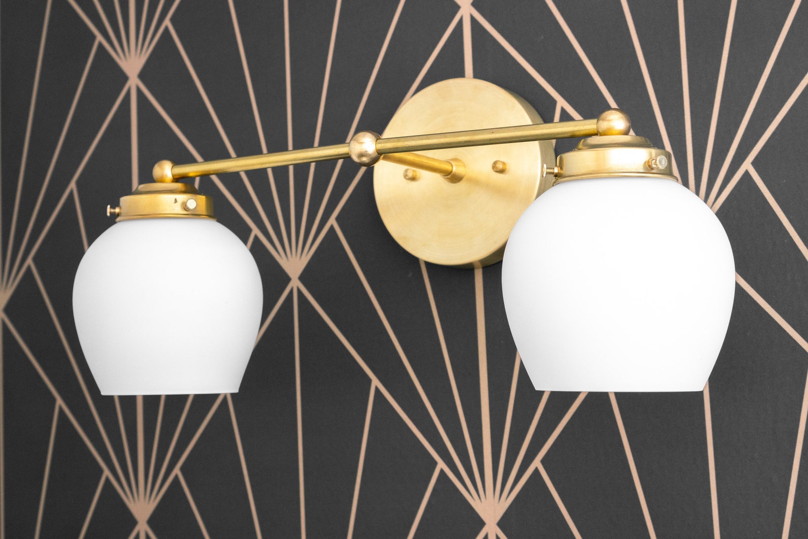 Bathroom Light Art Deco Light Bathroom Vanity Bathroom Etsy