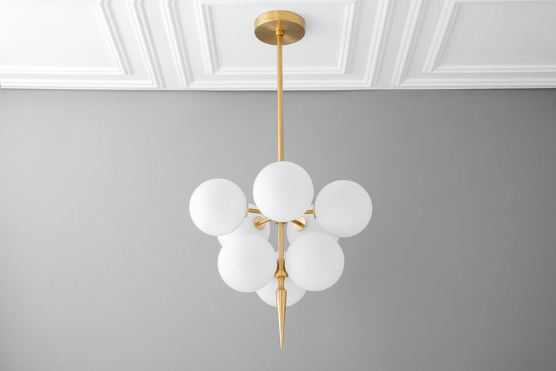 Chandelier Light-Cluster Light-Light Fixture-Dining Chandelier Model No. 5491 image 2