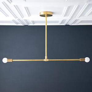 Minimalist Lighting - Minimal Chandelier - Modern Lighting - Mid Century Lighting - Art Deco Lighting - Unique Lighting - Model No. 2581