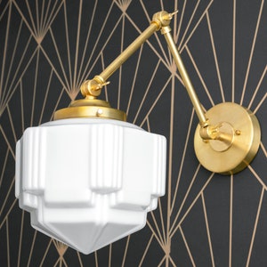 Art Deco Sconce - Skyscraper Light - Articulating Sconce - Wall Light Fixture - Model No. 6500