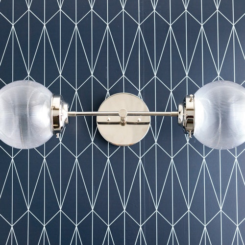 Vanity Light Art Deco Vanity Art Deco Sconce Bathroom Etsy