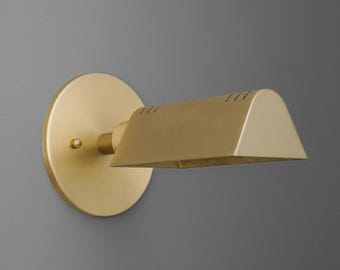 Sconce Light-Brass Wall Lamp-Adjustable Sconce-Modern Bedside Light - Model No. 5707