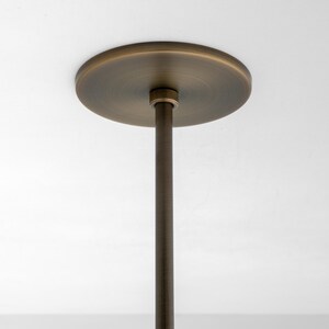 Pendant Light-Brass Pendant-Dome Light-Gold Lamp-Single Light - Model No. 1878 画像 2