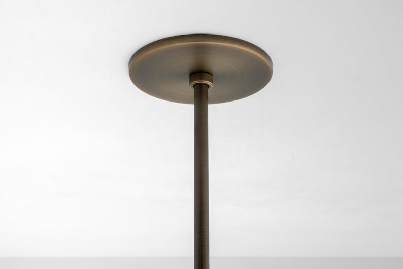 Pendant Light-Brass Pendant-Dome Light-Gold Lamp-Single Light - Model No. 1878 画像 2