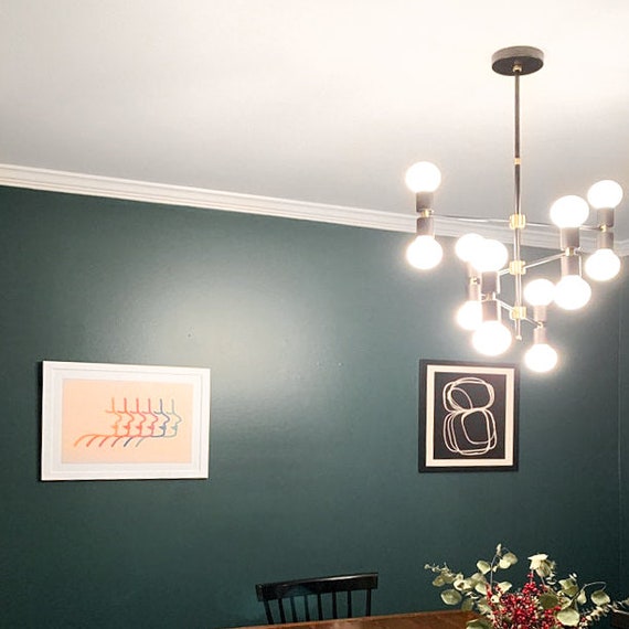 Art deco dining room light deals fixtures