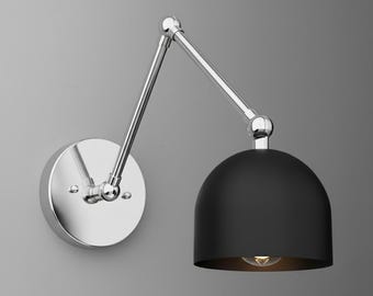 Sconce Light-Adjustable Wall Lamp-Industrial Sconce - Model No. 9983