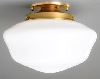 12" Ceiling Light - Schoolhouse Light - Retro Lighting - Industrial Lighting - Model No. 7253