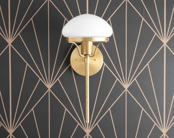 Art light sconce deals