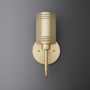Aplique de pared de latón - Aplique de pared moderno - Aplique minimalista - Modelo n.° 1097 imagen 5