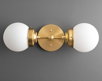 Art Deco Wall Sconce - Modern Vanity - Bathroom Vanity - Geometric Light - Art Deco Lighting - Modern Lighting - Model No. 2599